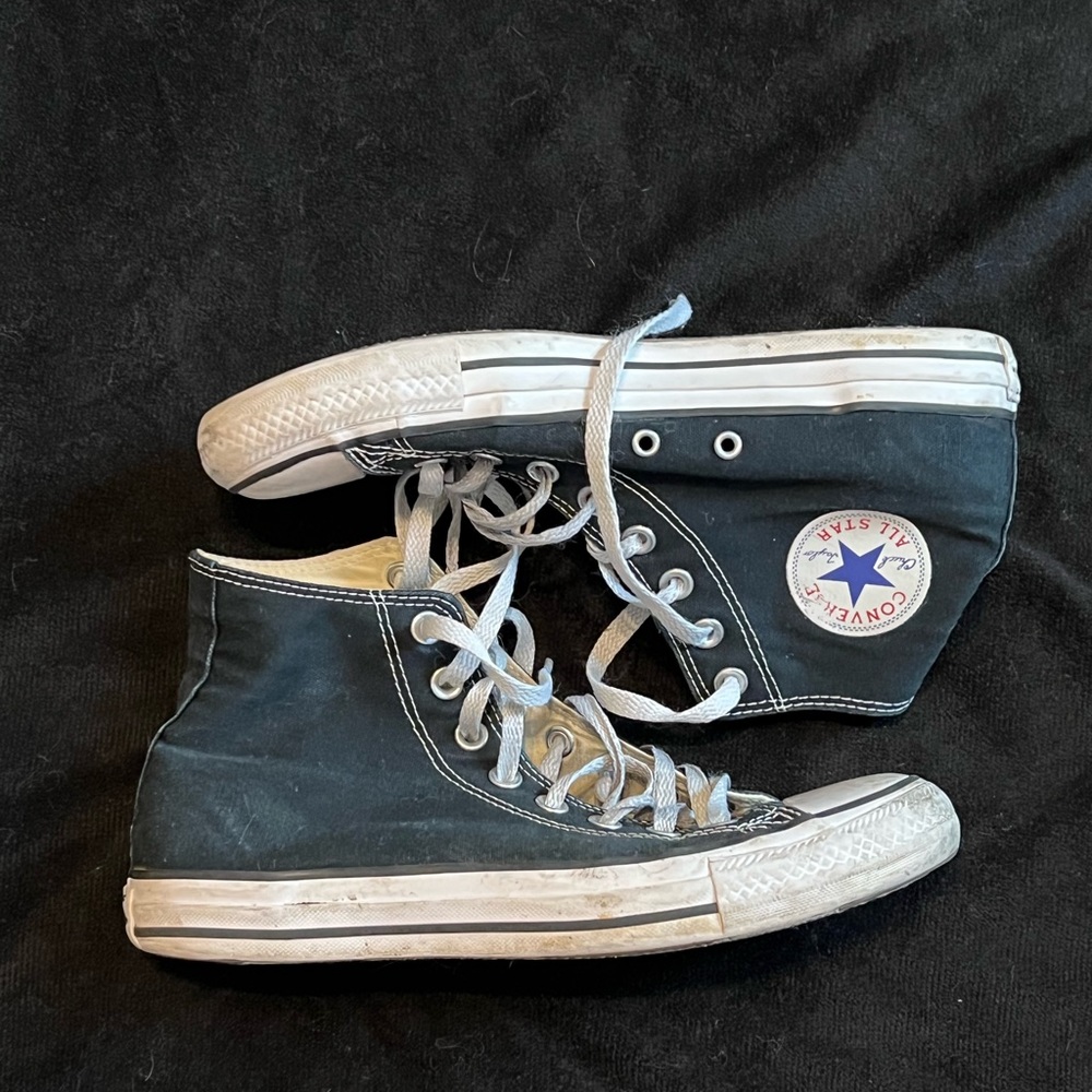 Black High Top Coverse